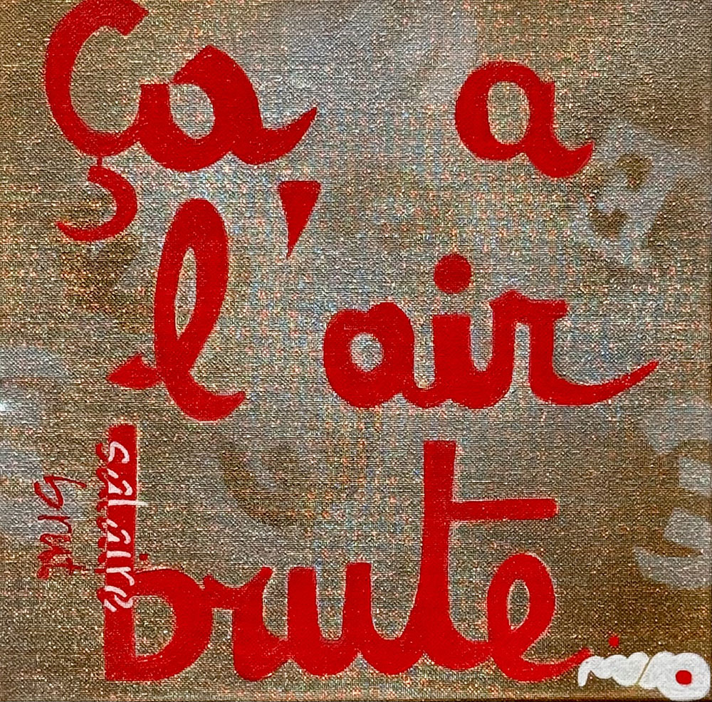ça a l’air brute – 30×30 cm