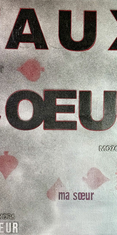 Mimo Script Art / faux cœur