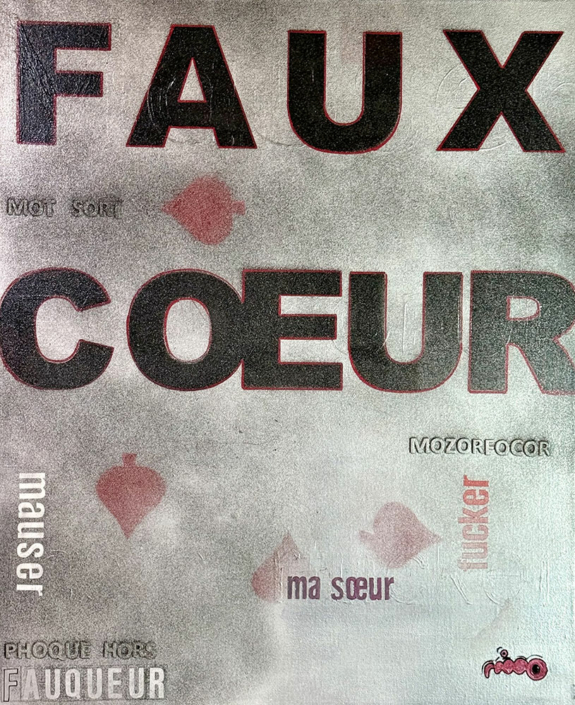 Mimo Script Art / faux cœur