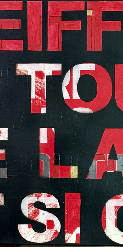 Mimo Script Art / j'eiffel le tour de lac et si on