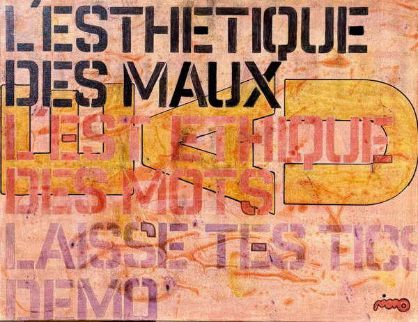 Mimo Script Art / l'esthétique des maux