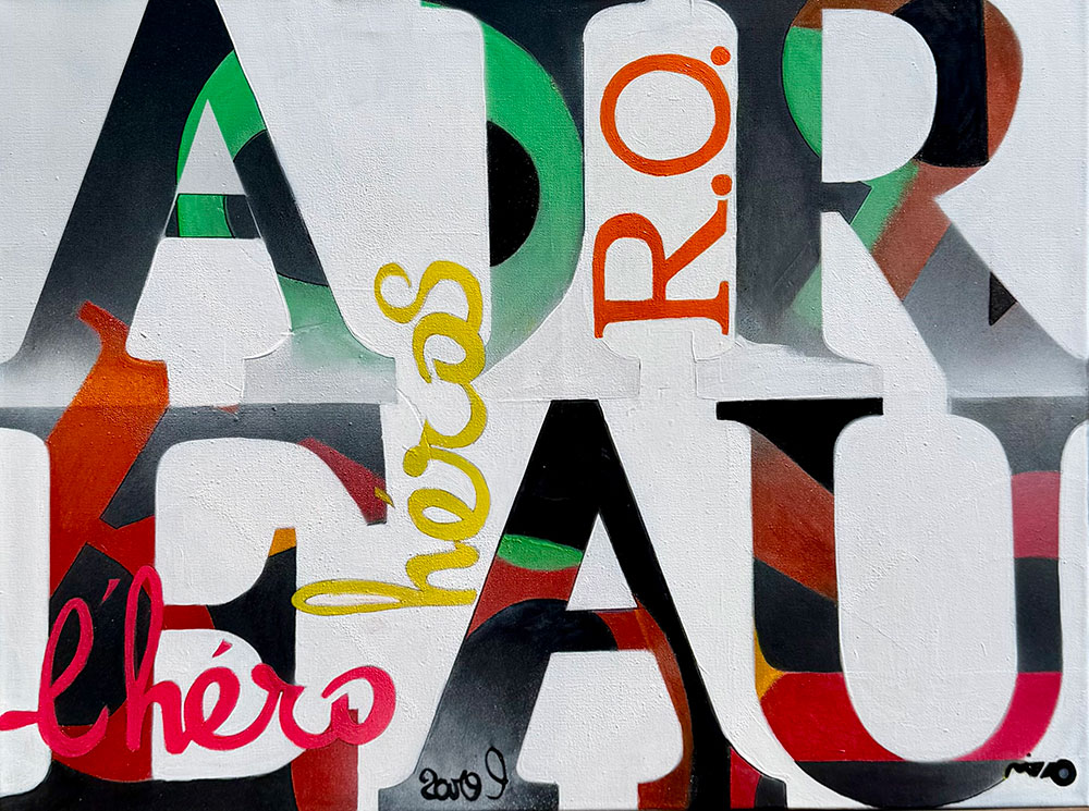 le héros – 60×80 cm