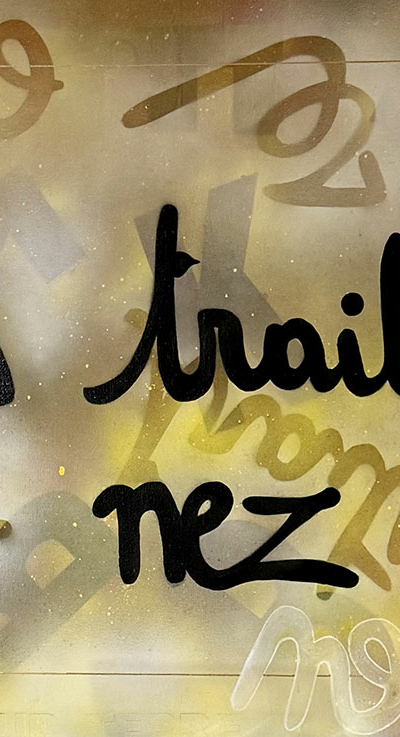 Mimo Script Art / les traits le nez en