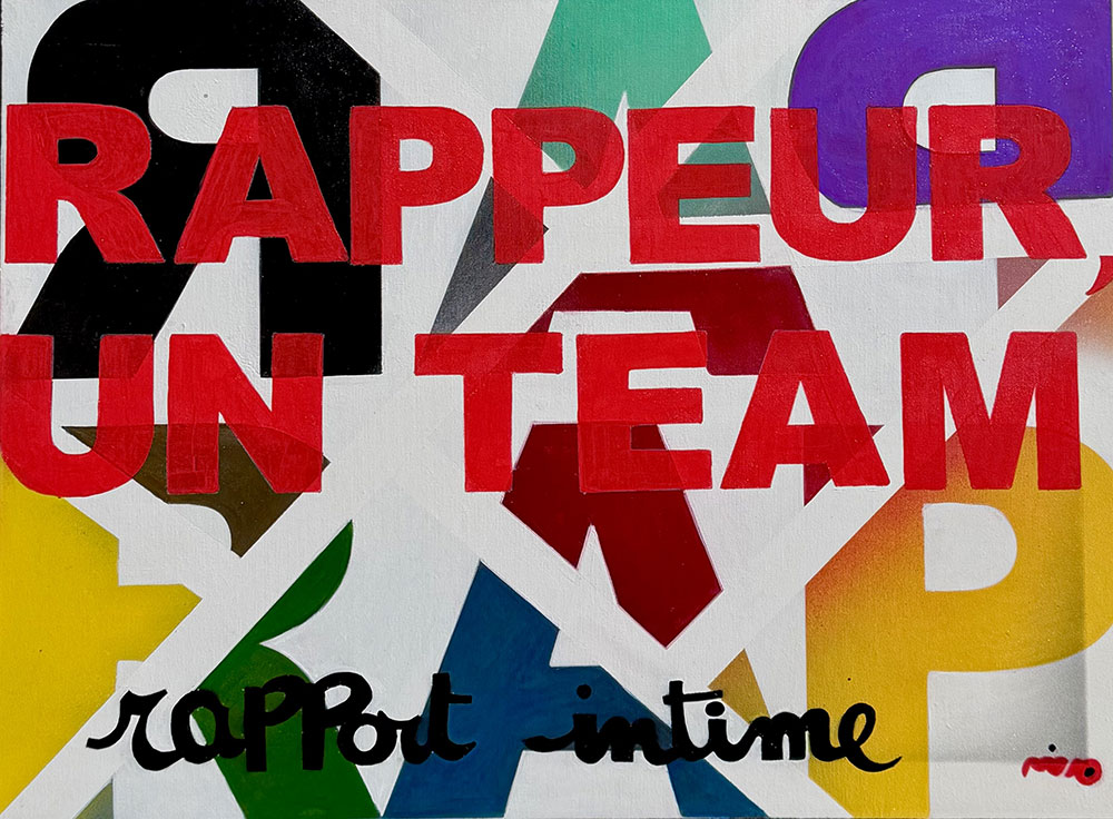 rappeur un team – 75X55 cm