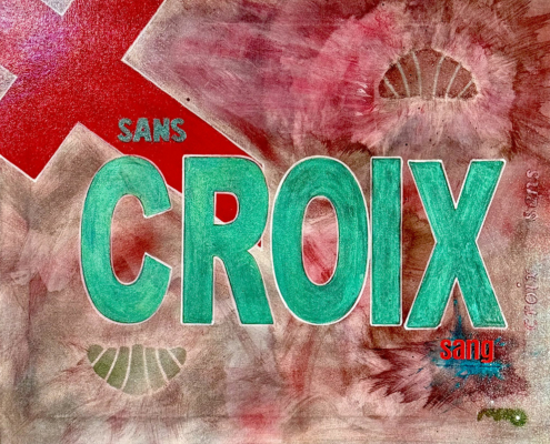 Mimo Script Art / sans croix sang