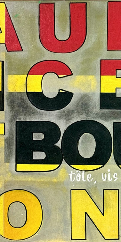 Mimo Script Art / tôle vis et bout