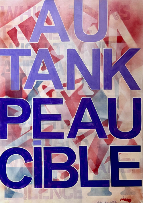 Mimo Script Art / au tank peau cible